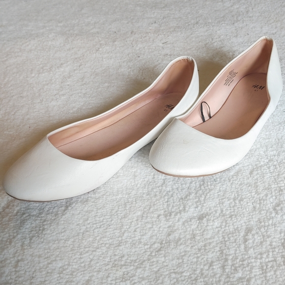 Cream Colored Flats